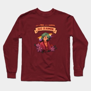 Just a human Long Sleeve T-Shirt